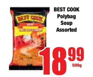 BEST COOK Polybag Soup Assorted