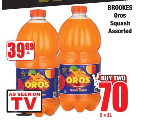 Brookes Oros Squash Assorted
