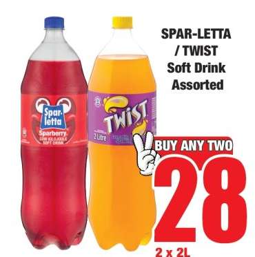 SPAR-LETTA / TWIST Soft Drink Assorted
