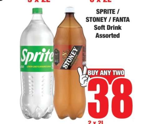 SPRITE / STONEY / FANTA Soft Drink Assorted