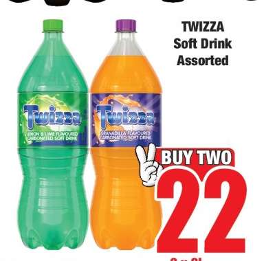 TWIZZA Soft Drink Assorted