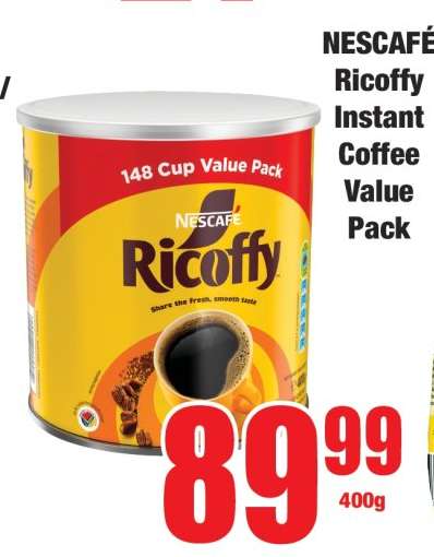 NESCAFÉ Ricoffy Instant Coffee Value Pack