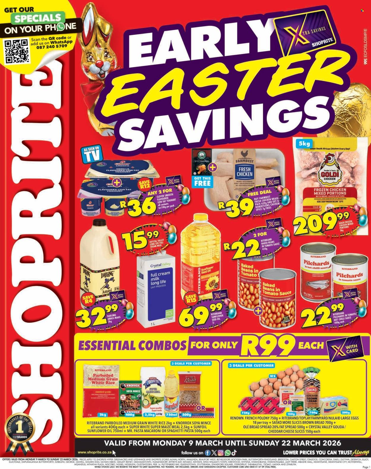 Shoprite specials - 09/03/2026 - 22/03/2026. Page 1