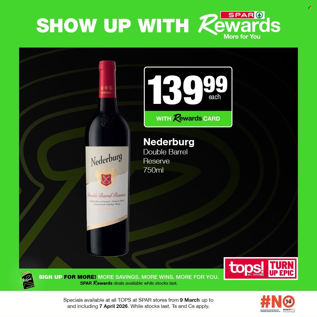TOPS at SPAR specials - 09/03/2026 - 07/04/2026. Page 18