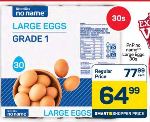 PnP no name Large Eggs 30s
