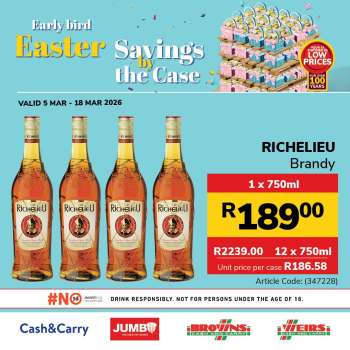 thumbnail - Jumbo Cash & Carry catalogue