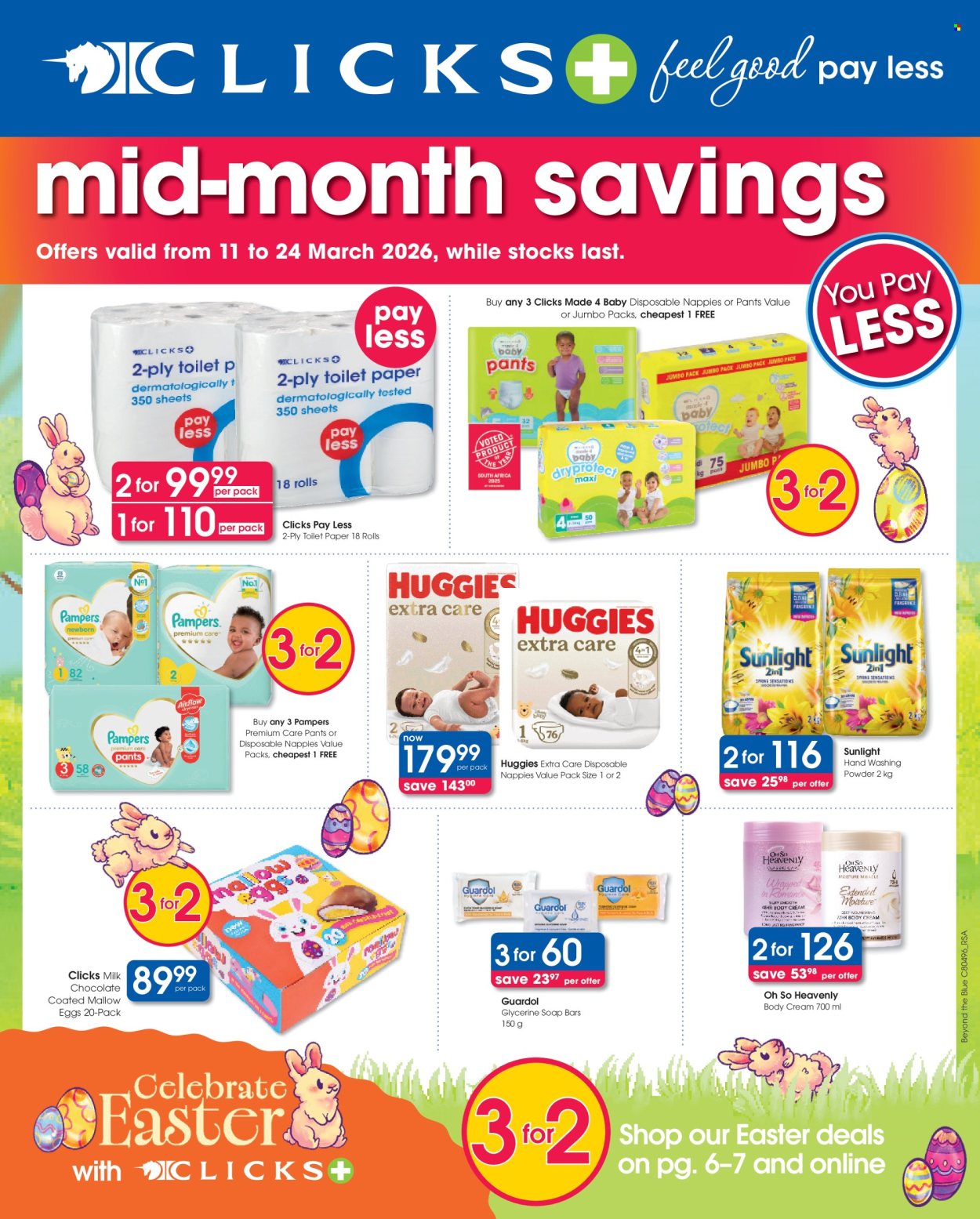 Clicks specials - 11/03/2026 - 24/03/2026. Page 1