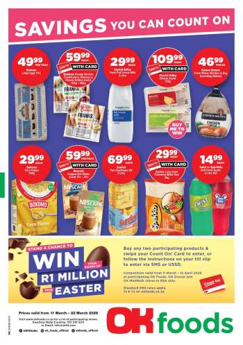 OK Foods catalogue  - 11/03/2026 - 22/03/2026.