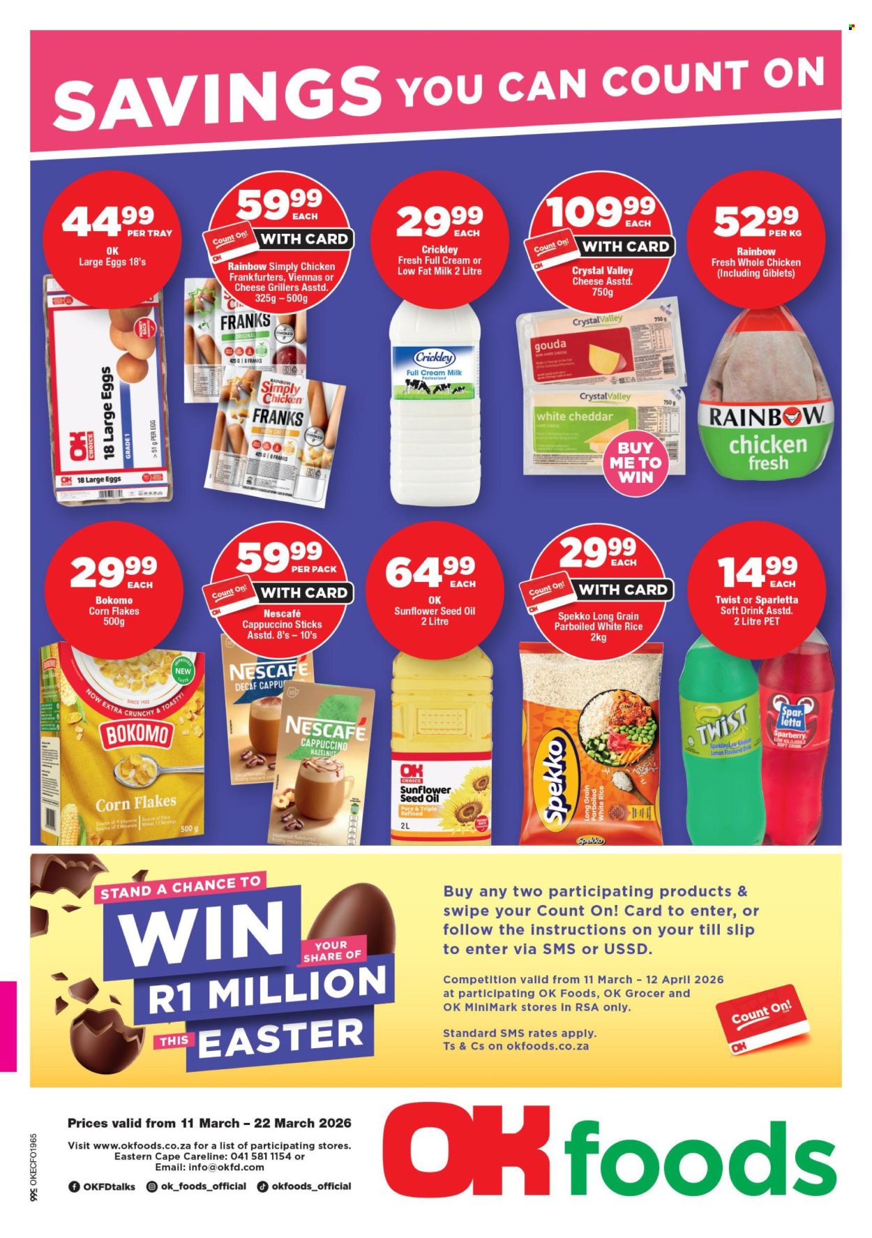 OK Foods specials - 11/03/2026 - 22/03/2026. Page 1