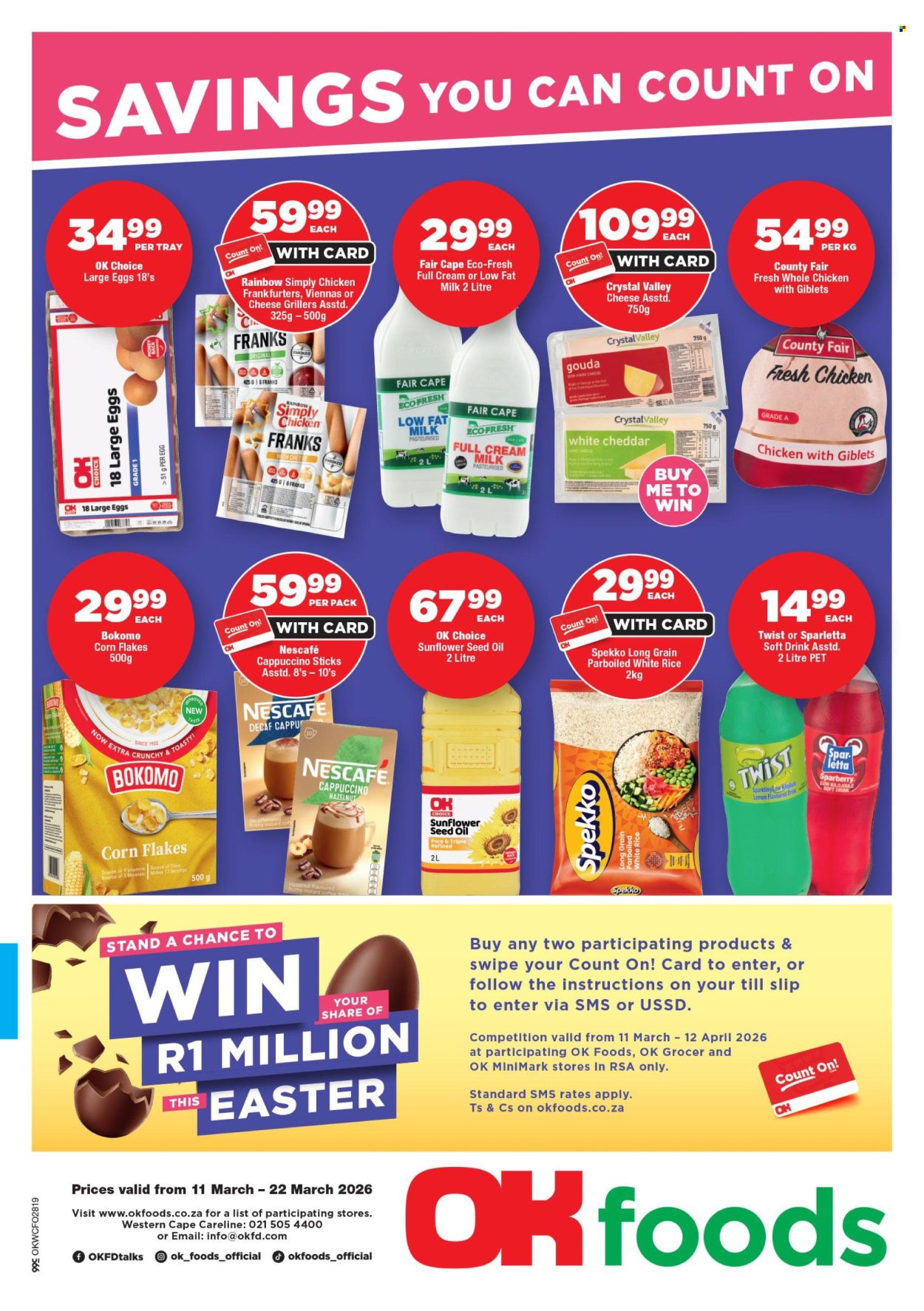 OK Foods specials - 11/03/2026 - 22/03/2026. Page 1
