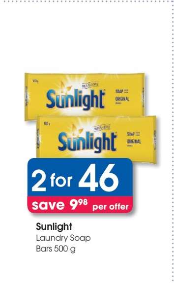 Sunlight Laundry Soap