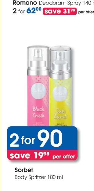 Sorbet Body Spritzer 100 ml