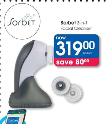 Sorbet 3-in-1 Facial Cleanser