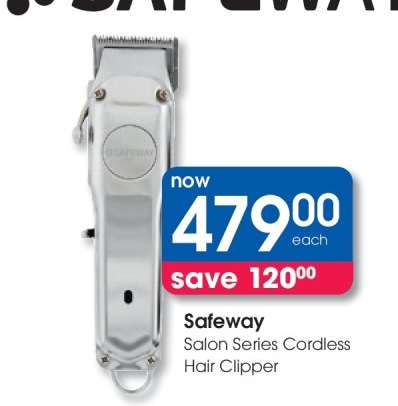 Safeway Salon Series Cordless Hair Clipper