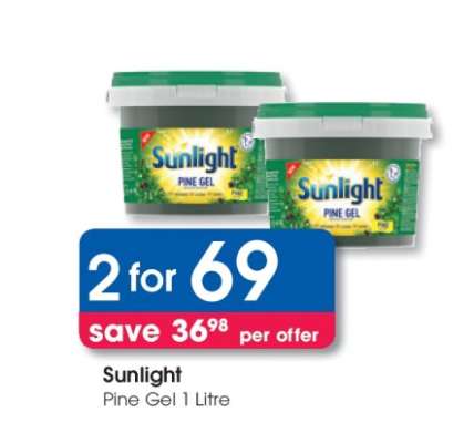 Sunlight Pine Gel