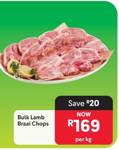 Bulk Lamb Braai Chops
