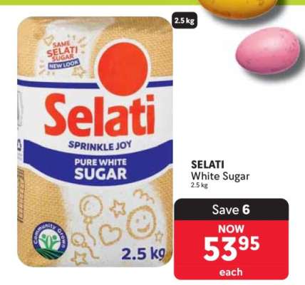 Selati White Sugar