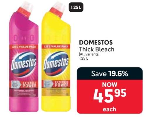 Domestos Thick Bleach