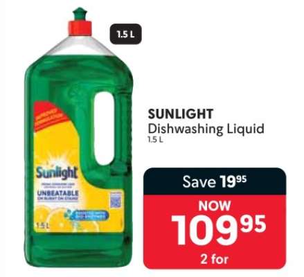 Sunlight Dishwashing Liquid