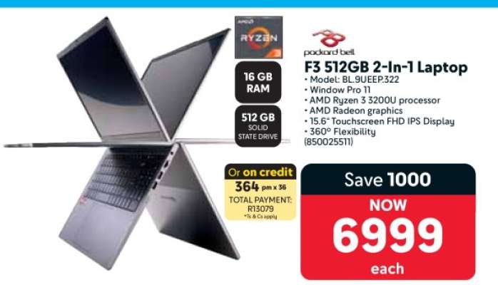 F3 512GB 2-In-1 Laptop