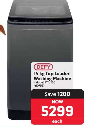 Defy 14 kg Top Loader Washing Machine