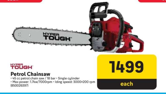 Petrol Chainsaw