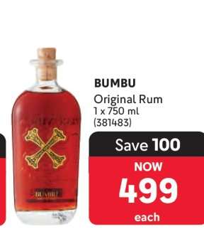 BUMBU Original Rum