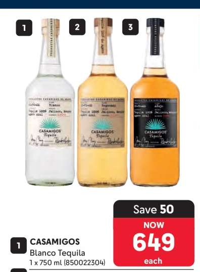 CASAMIGOS Blanco Tequila