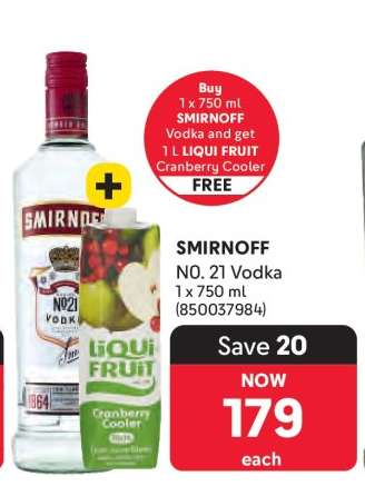 SMIRNOFF No.21 Vodka