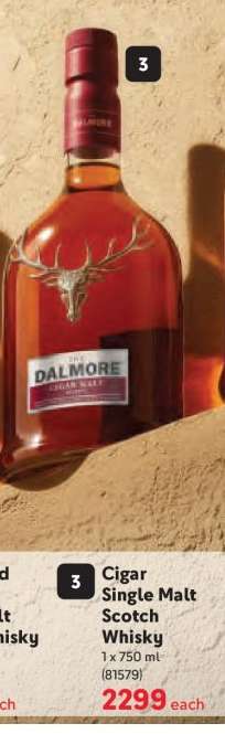 Cigar Single Malt Scotch Whisky