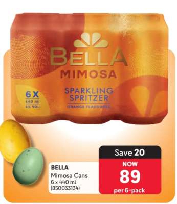 BELLA Mimosa Cans