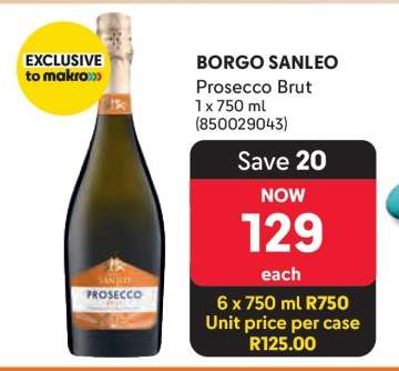 BORGO SANLEO Prosecco Brut