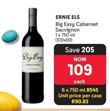 ERNIE ELS Big Easy Cabernet Sauvignon