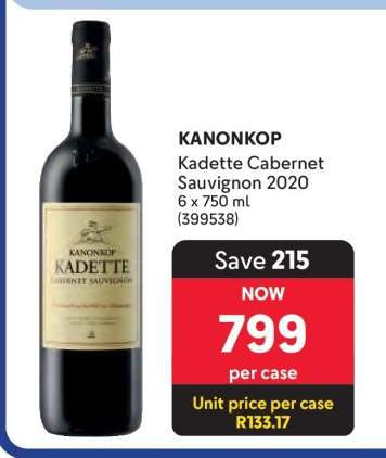 KANONKOP Kadette Cabernet Sauvignon 2020