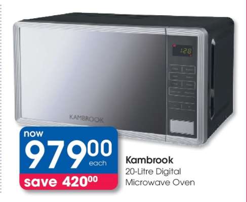 Kambrook 20-Litre Digital Microwave Oven