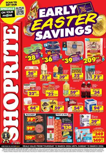 Shoprite catalogue  - 12/03/2026 - 15/03/2026.