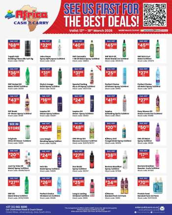 Africa Cash & Carry catalogue  - 12/03/2026 - 18/03/2026.