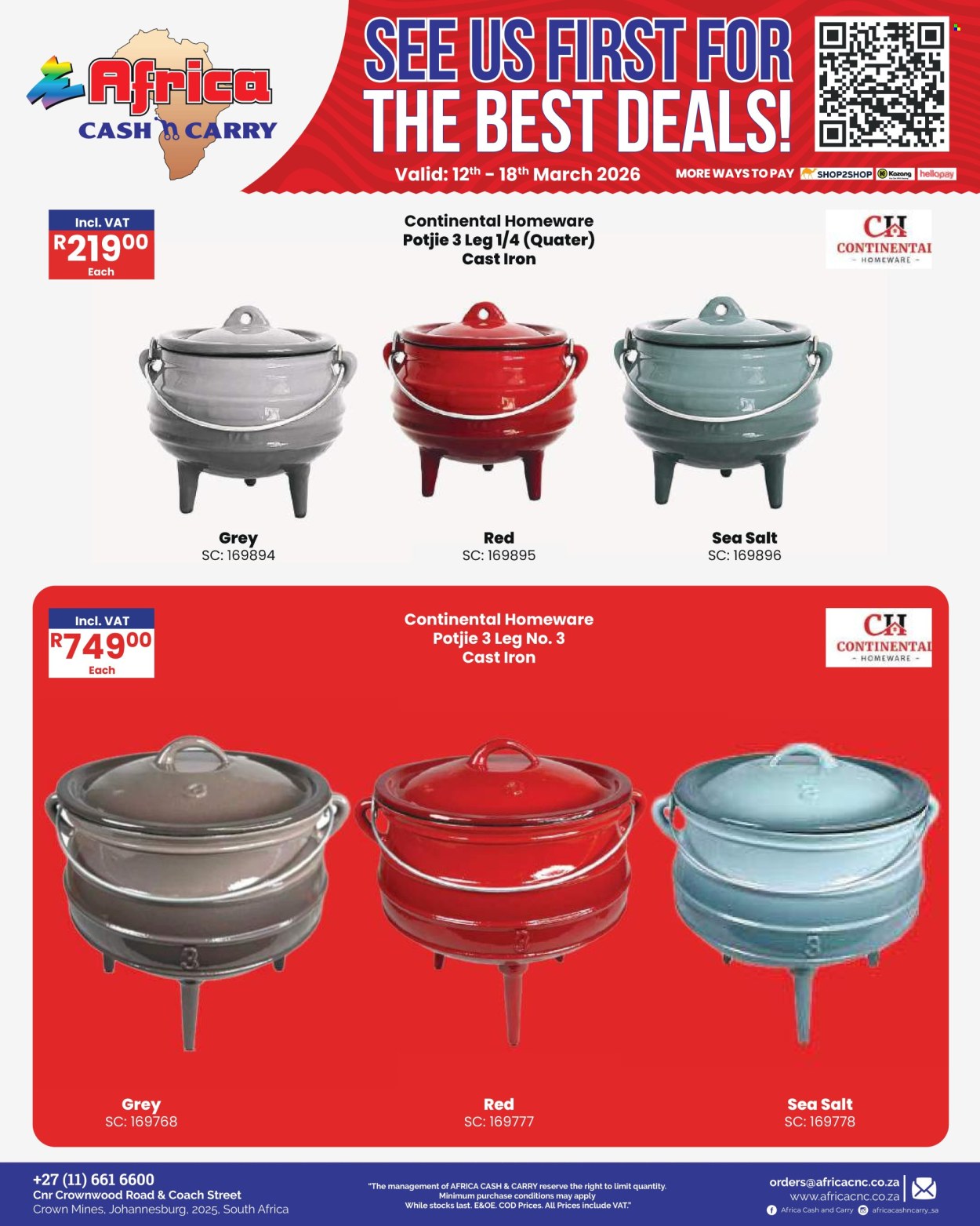 Africa Cash & Carry specials - 12/03/2026 - 18/03/2026. Page 30