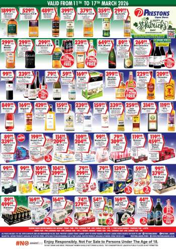 Prestons Liquor Stores catalogue  - 11/03/2026 - 17/03/2026.