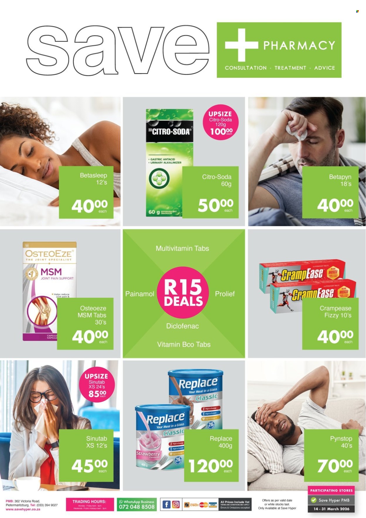 Save hyper specials - 14/03/2026 - 31/03/2026. Page 1