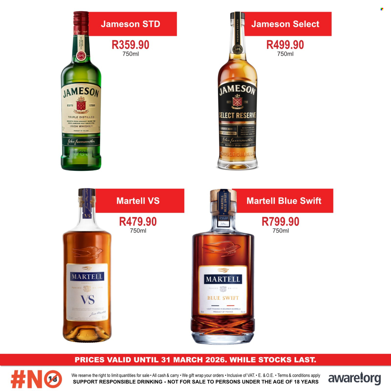 Johnny's Liquor Hypermarket specials - 14/03/2026 - 31/03/2026. Page 1