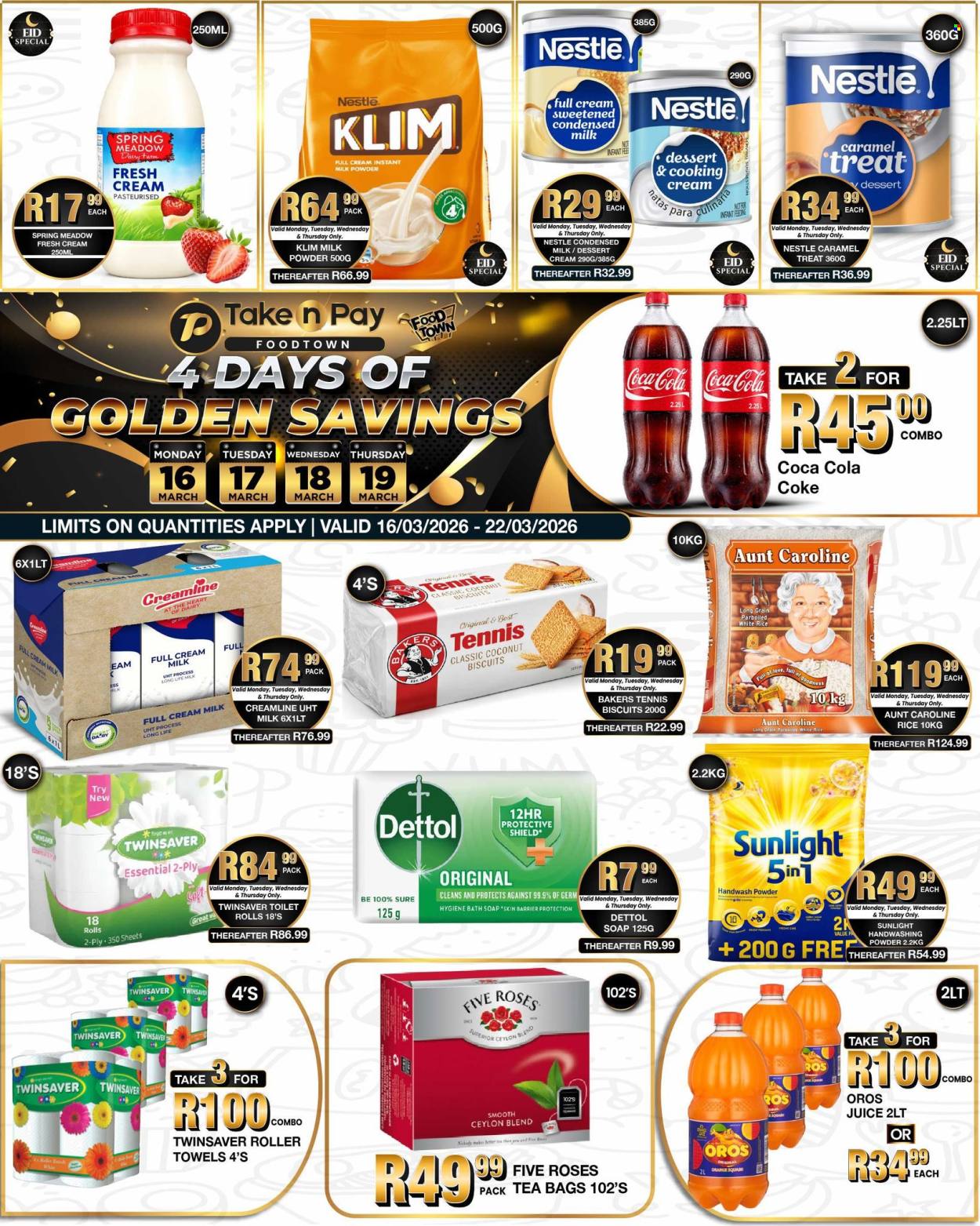 Take n Pay specials - 16/03/2026 - 19/03/2026. Page 1