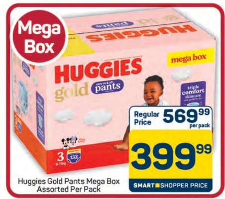 Huggies Gold Pants Mega Box