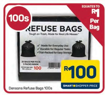 Densons Refuse Bags 100s
