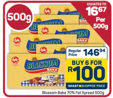 Blossom Bake 70% Fat Spread 500g