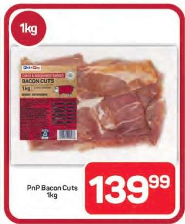PnP Bacon Cuts 1kg