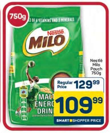 Nestle Milo Pouch 750g