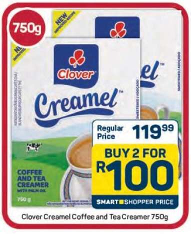 Clover Creamel Coffee and Tea Creamer 750g