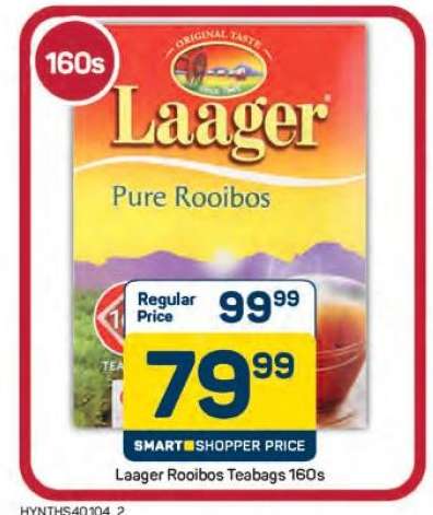 LAAGER Rooibos Teabags 160s