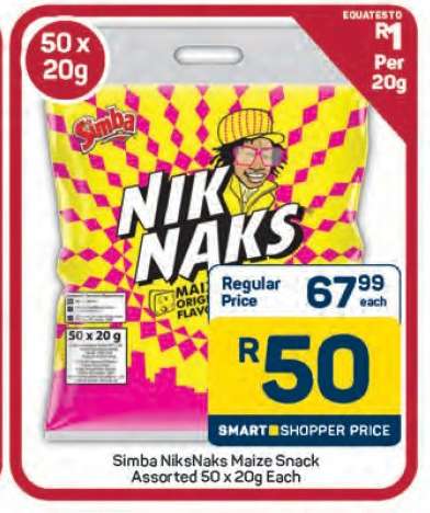 Simba NiksNaks Maize Snack